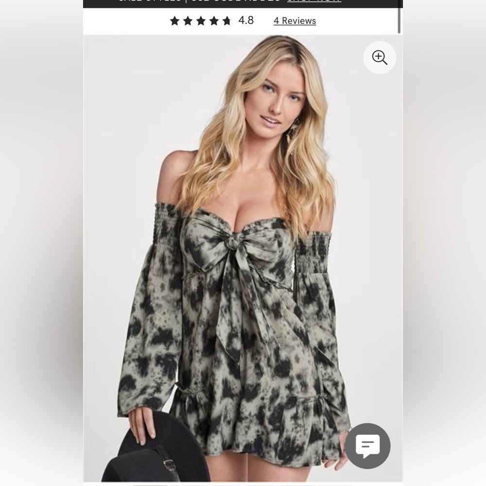 Venus Tie Dye Romper. Size Small.